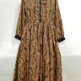 ダマスクプリントワンピース LA06-26K017 黒茶 F URBAN RESEARCH SONNY LABEL