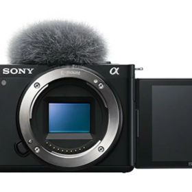 【新品/取寄品】SONY VLOGCAM ZV-E10 ボディ ブラック レンズ交換式 Vlogカメラ ソニー