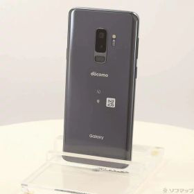 【中古】SAMSUNG(サムスン) GALAXY S9+ 64GB チタニウムグレー SC-03K docomoロック解除SIMフリー 【344-ud】
