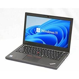 【中古】「非常に良い」Ｗebカメラ内蔵【最新Win 11搭載】LENOVO ThinkPad X270 第7世代Core i5 2.3GHz／８GBメモリ／SSD256GB／12インチ／WiFi／Bluetooth/Office/中古(ノートPC)