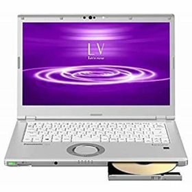 【中古】「非常に良い」パナソニック CF-LV8NDSQR Let`s note LV8 店頭(Core i5-8265U/SSD256GB/SMD/W10Pro64/14FullHD/シルバー/OFHB2019)(ノートPC)