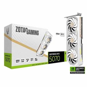 ZOTAC GAMING GeForce RTX 5070 AMP White 12GB GDDR7 グラフィックボード ホワイトモデル｜RTX5070AMPW/ZT-B50700FQ-10P