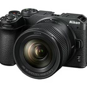 【11/30までポイント10倍】今ならSDHCカード32GB付き【送料無料】Nikon ニコン Z30 12-28 PZ VR レンズキット ミラーレスカメラ【転送不可】【unable to transfer】