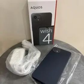 AQUOS wish4 A403SH BLACK 携帯本体 新品