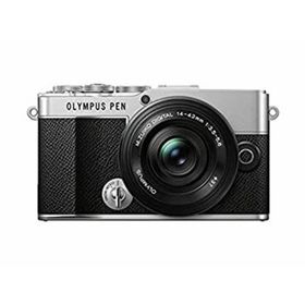 【中古】「非常に良い」OLYMPUS PEN E-P7 14-42mm EZレンズキット シルバー(ミラーレス一眼)