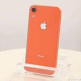 〔中古品〕 iPhoneXR 128GB コーラル MT0T2J／A SIMフリー ［6.1インチ液晶／Apple A12］〔中古品〕 iPhoneXR 128GB コーラル MT0T2J／A SIMフリー ［6.1インチ液晶／Apple A12］