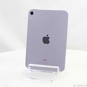 〔中古品〕 iPad mini 第6世代 64GB パープル MK7R3J／A Wi-Fi ［8.3インチ液晶／A15 Bionic］〔中古品〕 iPad mini 第6世代 64GB パープル MK7R3J／A Wi-Fi ［8.3インチ液晶／A15 Bionic］