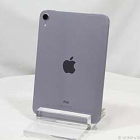 〔中古品〕 iPad mini 第6世代 64GB パープル MK8E3J／A SIMフリー ［8.3インチ液晶／A15 Bionic］〔中古品〕 iPad mini 第6世代 64GB パープル MK8E3J／A SIMフリー ［8.3インチ液晶／A15 Bionic］