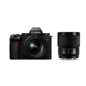 《新品》Panasonic (パナソニック) LUMIX S5II ダブルレンズキット DC-S5M2W ブラック【キャッシュバック￥20,000-対象】