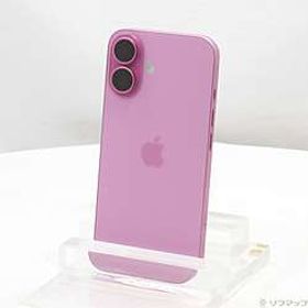 〔中古品〕 iPhone16 128GB ピンク MYDT3J／A SIMフリー ［6.1インチ有機EL／Apple A18］〔中古品〕 iPhone16 128GB ピンク MYDT3J／A SIMフリー ［6.1インチ有機EL／Apple A18］