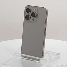 〔中古品〕 iPhone15 Pro 1TB ナチュラルチタニウム MTUT3J／A SIMフリー 〔ネットワーク利用制限▲〕 ［6.1インチ有機EL／Apple A17 Pro］〔中古品〕 iPhone15 Pro 1TB ナチュラルチタニウム MTUT3J／A SIMフリー 〔ネットワーク利用制限▲〕 ［6.1インチ有機EL／Apple A17 Pro］