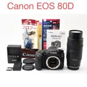 Canon EOS 80D/望遠レンズセットCanon EF100-300㎜