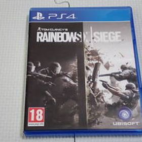 PS4★TOM CLANCY'S RAINBOW SIX SIEGE 海外版 EU版★箱付・ソフト付