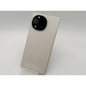 【中古】SHARP 国内版 【SIMフリー】 AQUOS R10 カシミヤホワイト 12GB 256GB SH-M31【OSU301】保証期間１ヶ月【ランクA】