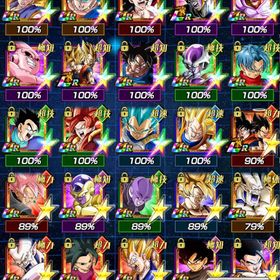 最安値！LRベジット虹やLR合体力ベジット三凸などLR合体技ゴジータも居ます！ | ドッカンバトル RMTとアカウント販売・買取一覧-RMTTrade