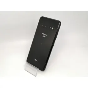 【中古】LG電子 docomo 【SIMロック解除済み】 LG V60 ThinQ 5G ザ ブラック 8GB 128GB L-51A【川越クレアモール】保証期間1ヶ月【ランクB】