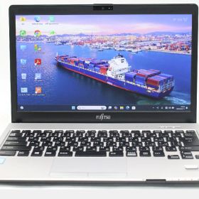 中古良品 フルHD 13.3インチ Fujitsu LIFEBOOK S938S Windows11 高性能 第8世代Core i5-8350U 12GB 爆速256GB-SSD カメラ 無線 Office付き Win11【中古ノートパソコン 中古パソコン 中古PC】送料無料 あす楽対応 即日発送（Windows10も対応可能 Win10）