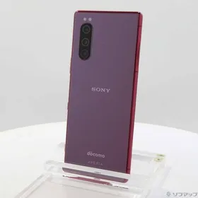 〔中古〕SONY(ソニー) Xperia 5 64GB レッド SO-01M docomo〔352-ud〕