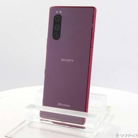 〔中古〕SONY(ソニー) Xperia 5 64GB レッド SO-01M docomo〔305-ud〕