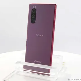 〔中古〕SONY(ソニー) Xperia 5 64GB レッド SO-01M docomo〔305-ud〕