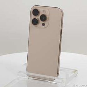 〔中古品〕 iPhone16 Pro 256GB デザートチタニウム MYN23J／A SIMフリー ［6.3インチ有機EL／Apple A18 Pro］〔中古品〕 iPhone16 Pro 256GB デザートチタニウム MYN23J／A SIMフリー ［6.3インチ有機EL／Apple A18 Pro］