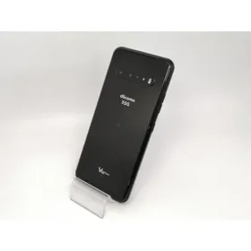 【中古】LG電子 docomo 【SIMロック解除済み】 LG V60 ThinQ 5G ザ ブラック 8GB 128GB L-51A【川越クレアモール】保証期間１ヶ月【ランクB】