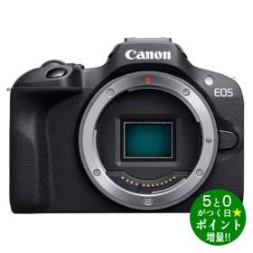 ◆最大3000円CP＋P3倍！！12/5◆キヤノン カメラ ミラーレス一眼カメラ EOS R100 ボディ ブラック Canon【転送不可】