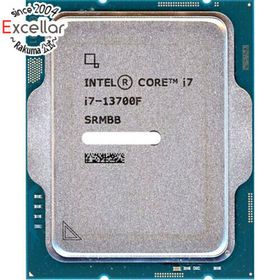 インテル(intel)の【バルク新品】 Core i7 13700F 2.1GHz LGA1700 SRMBB(PCパーツ)