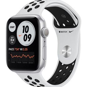 Series6[44mm/GPS]アルミ シルバー Apple Watch Nike【安心保 …