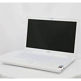 【中古】「未使用品」FMVA50C3WP(プレミアムホワイト) LIFEBOOK AHシリ-ズ 15.6型液晶(ノートPC)