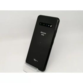 【中古】LG電子 docomo 【SIMロック解除済み】 LG V60 ThinQ 5G ザ ブラック 8GB 128GB L-51A【川越クレアモール】保証期間1ヶ月【ランクB】