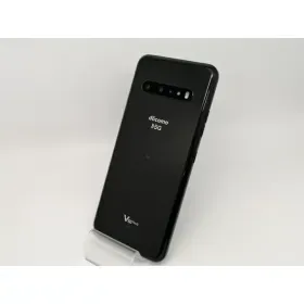 【中古】LG電子 docomo 【SIMロック解除済み】 LG V60 ThinQ 5G ザ ブラック 8GB 128GB L-51A【川越クレアモール】保証期間1ヶ月【ランクB】
