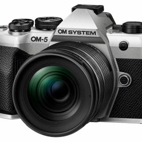 【当店オリジナル3年延長保証付】OM SYSTEM OM-5 Mark II 12-45mm F4 PRO レンズキット シルバー