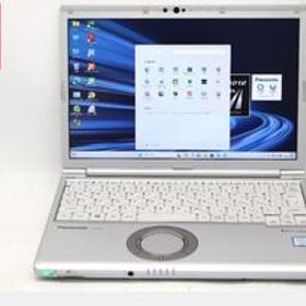 中古美品 フルHD対応WUXGA 12.1型 Panasonic Let's Note CF-SV7R22VS Windows11 i5-8350U 8GB 512GB-SSD カメラ 無線 Office付き 管:1607v