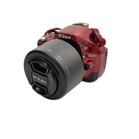 Nikon◆デジタル一眼カメラ D5200 18-55 VR レンズキット [レッド]