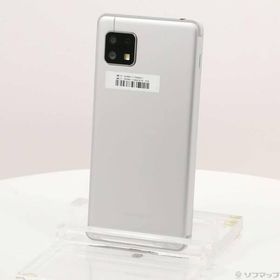〔中古〕SHARP(シャープ) AQUOS sense4 lite 64GB シルバー SH-RM15 楽天 SIMフリー〔377-ud〕