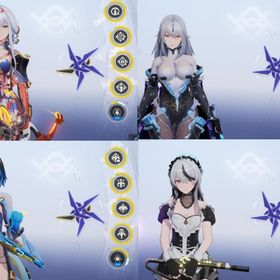 【序盤垢】リフムゲン完凸+餅 、チェルノ完凸+餅 、辰星玉弦4凸+餅完凸 、ファニー澄心+餅完凸 | スノブレ(スノウブレイク)のアカウントデータ、RMTの販売・買取一覧