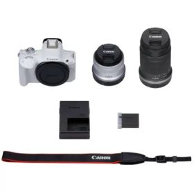 キヤノン デジタル一眼カメラ EOS R50 ダブルズームキット ホワイト