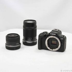 〔中古〕Canon(キヤノン) EOS R50 ダブルズームキット ブラック〔269-ud〕