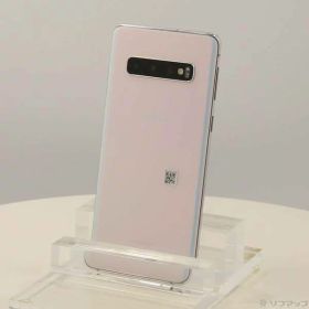 【中古】SAMSUNG(サムスン) GALAXY S10 128GB プリズムホワイト SM-G973C 楽天 SIMフリー 【377-ud】