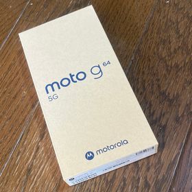 モトローラ(Motorola)の【新品未開封】motorola moto g64 5G 8/128GB 黒(スマートフォン本体)
