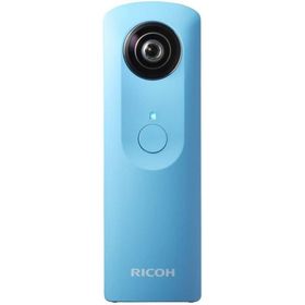 リコー RICOH THETA m15 ブルー 全天球 360度カメラ &lt;プレゼント包装承ります&gt;