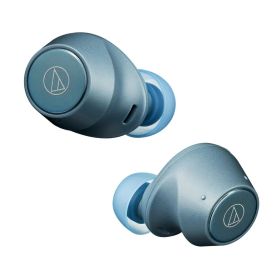 オーディオテクニカ ATH-CKS30TW BL ワイヤレスイヤホン bluetooth 【完全ワイヤレスイヤホン/重低音 / IP55 防水防塵規格/マルチポイント対応/小型軽量 / 最大約20時間再生 / アプリ対応/ヒアスルー/低遅延モード】 ATH-CKS30TW BL ブルー