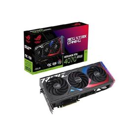 ASUS ROG Strix GeForce RTX 4070 Super OC Edition ゲーミンググラフィックカード (PCIe 4.0 12GB GDDR6X DLSS 3 HDMI 2.1a DisplayPort 1.4a 大きな通気バック