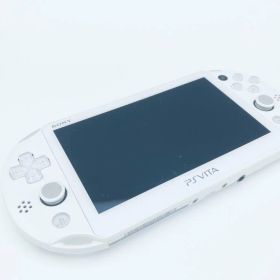 中古 PlayStation Vita Wi-Fiモデル ホワイト (PCH-2000ZA12)
