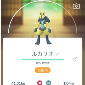 ルカリオ色違い個体値厳選 | ポケモンGOのアカウントデータ、RMTの販売・買取一覧
