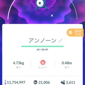 アンノーン色違いやノーマルトレード | ポケモンGOのアカウントデータ、RMTの販売・買取一覧