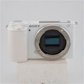 【中古】 (ソニー) SONY VLOGCAM ZV-E10 ホワイト【中古カメラ デジタル一眼】 ランク：B