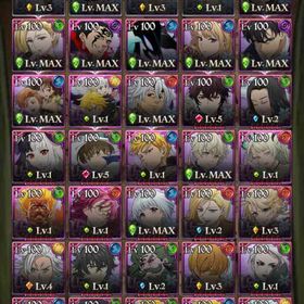 時間が無いのとモチベ無いので引退します！ | グラクロのアカウントデータ、RMTの販売・買取一覧