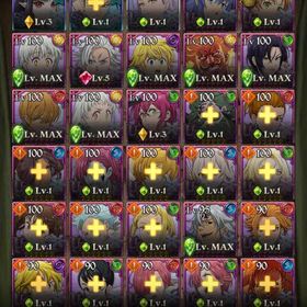 引退垢！！色々います！急ぎで売りたいです！アインズでました | グラクロのアカウントデータ、RMTの販売・買取一覧